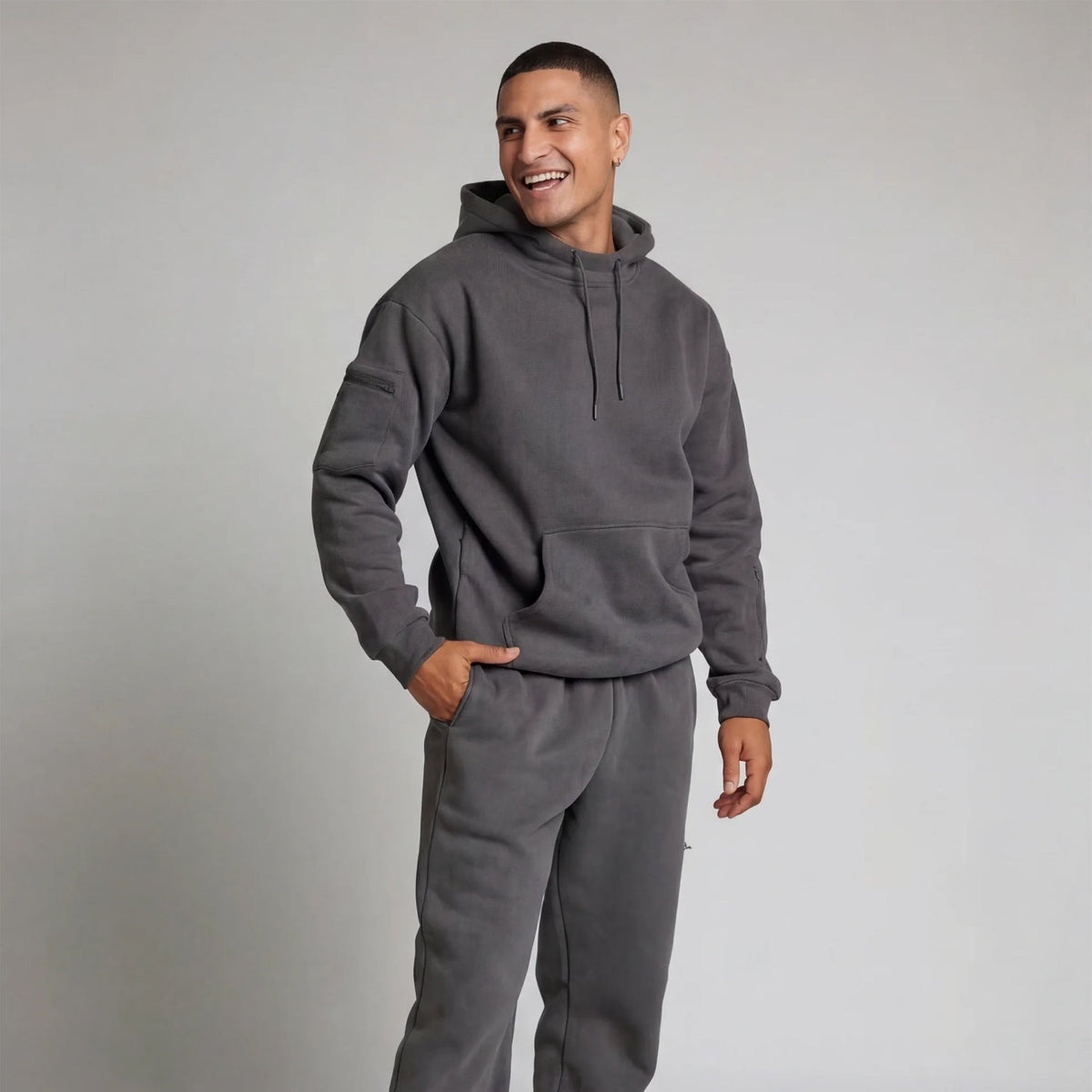 Unisex Reishoodie met Oogmasker | Mouwzakken | 5 Kleuren