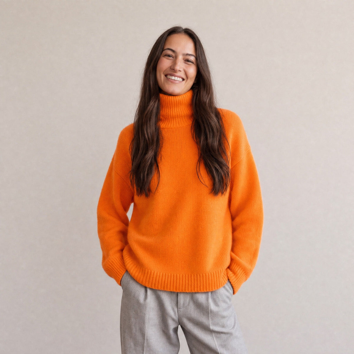 Wijde Coltrui Dames | Kasjmierlook | 11 Kleuren