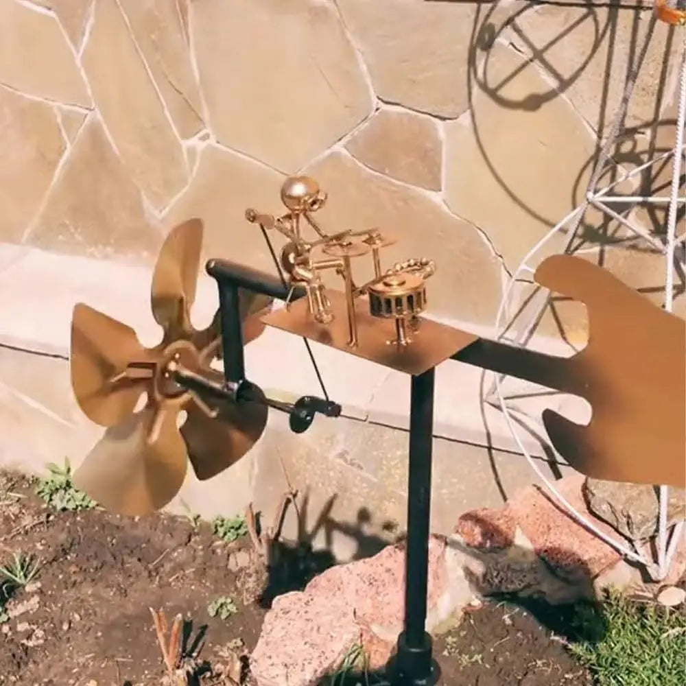 Volledige windmolen — meet en proportie