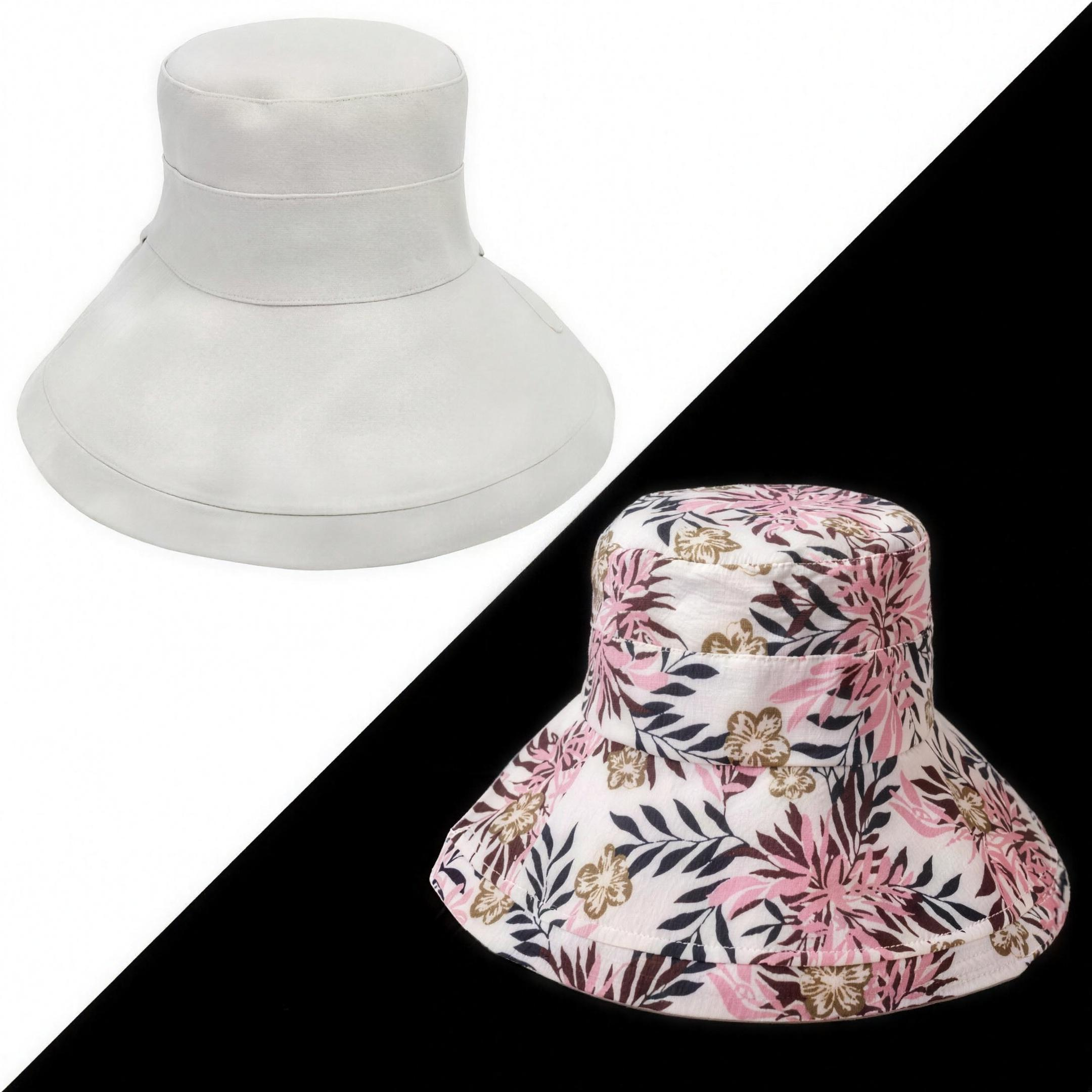 Zonnehoed dames in wit van buiten en binnen - Boutique Moda
